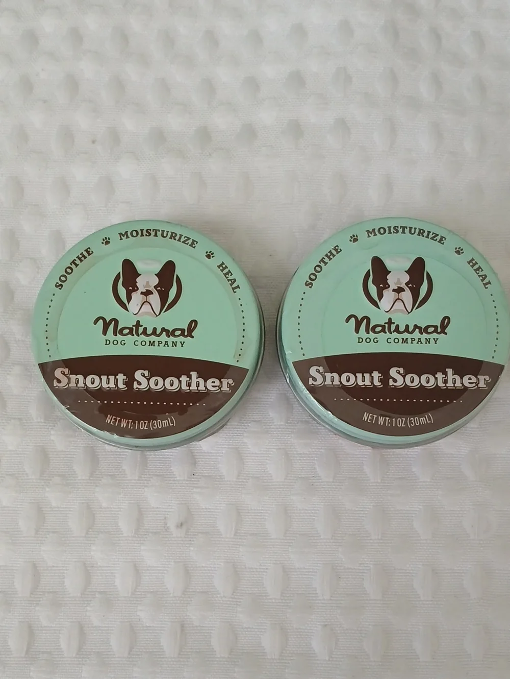 Natural Dog Company Snout Soother to Moisturize & Heal 2 pk